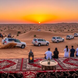Evening Desert Safari in Private 4x4